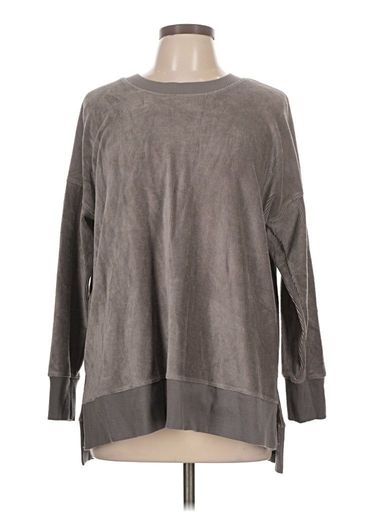 Pre-owned Lularoe Pullover Sweater In Gray