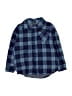 Andy & Evan 100% Cotton Plaid Blue Long Sleeve Button-Down Shirt Size 5 - photo 1