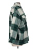 Zara Plaid Green Coat Size M - photo 4