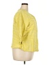 C. Wonder Stripes Yellow 3/4 Sleeve Blouse Size 22 - photo 4