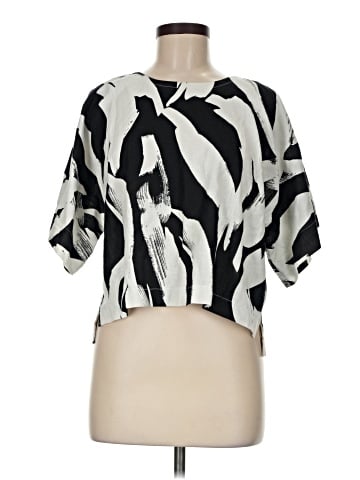 DKNY Short Sleeve Blouse (view 1)