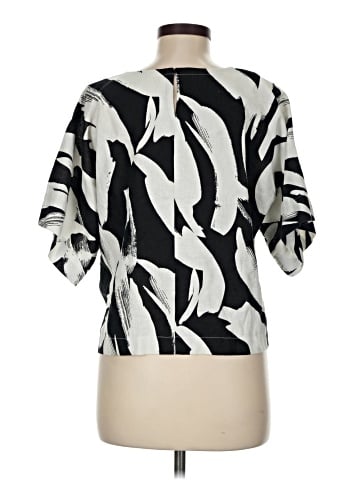 DKNY Short Sleeve Blouse (view 2)