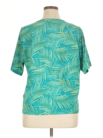 Lands' End Short Sleeve Blouse (view 2)