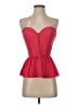Parker 100% Silk Red Sleeveless Silk Top Size XS - photo 1