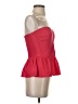 Parker 100% Silk Red Sleeveless Silk Top Size XS - photo 4
