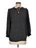 Ann Taylor LOFT 100% Polyester Gray 3/4 Sleeve Blouse Size M - photo 1