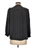Ann Taylor LOFT 100% Polyester Gray 3/4 Sleeve Blouse Size M - photo 2
