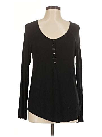 Hippie Rose Long Sleeve Henley (view 1)