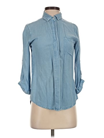 Style Envy 3/4 Sleeve Button-Down Shirt (view 1)