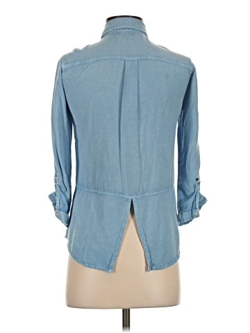 Style Envy 3/4 Sleeve Button-Down Shirt (view 2)