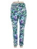 Talbots Floral Blue Active Pants Size 14 - photo 2