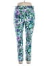 Talbots Floral Blue Active Pants Size 14 - photo 1