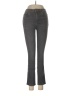 M&S Chevron-herringbone Gray Jeans Size 6S - photo 1