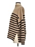 Rails Stripes Tan Turtleneck Sweater Size S - photo 5