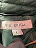 Via Spiga 100% Polyester Green Coat Size L - photo 6