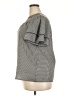 Unbranded 100% Polyester Checkered-gingham Gray Short Sleeve Turtleneck Size 2X - photo 5