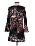 Win Win Paisley Black Casual Dress Size S - photo 2