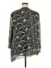 Flycurvy Silver 3/4 Sleeve Blouse Size XXL - photo 2