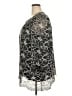 Flycurvy Silver 3/4 Sleeve Blouse Size XXL - photo 5