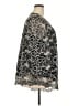 Flycurvy Silver 3/4 Sleeve Blouse Size XXL - photo 4