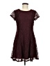 AB Studio 100% Polyester Burgundy Cocktail Dress Size M - photo 1