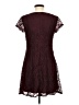 AB Studio 100% Polyester Burgundy Cocktail Dress Size M - photo 2
