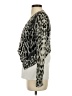 Bebe Animal Print Gray Blazer Size XXS - photo 5