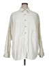 United Colors Of Benetton Solid Ivory Long Sleeve Button-Down Shirt Size XL - photo 1