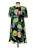 Judith March 100% Polyester Tropical Green Casual Dress Size S - photo 2
