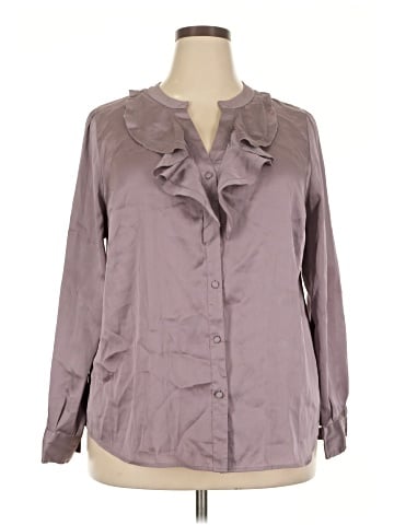 Avenue Long Sleeve Blouse (view 1)