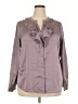 Avenue Purple Gray Long Sleeve Blouse Size 18 - photo 1