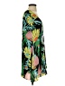 Judith March 100% Polyester Tropical Green Casual Dress Size S - photo 4