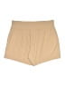 Marika Solid Tan Khaki Shorts Size XL - photo 2