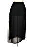 Unbranded 100% Polyester Solid Black Formal Skirt Size 18 - photo 1