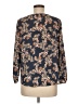 West Kei 100% Polyester Blue 3/4 Sleeve Blouse Size M - photo 2
