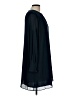 H&M 100% Polyester Solid Black Casual Dress Size 10 - photo 4