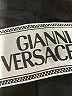 Gianni Versace 100% Wool Black Vintage Wool Coat Size 18 - photo 12