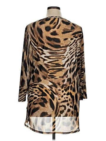 Black Label by Chico's 3/4 Sleeve Blouse (view 2)