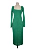 Shein Green Casual Dress Size 2 - photo 1