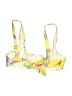 snrklbr Print Yellow Swimsuit Top Size L - photo 2