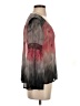 Ecru 100% Silk Black 3/4 Sleeve Silk Top Size S - photo 4