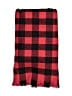 Unbranded Checkered-gingham Red Scarf One size - photo 2