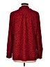 Elementz Polka Dots Red Long Sleeve Button-Down Shirt Size M - photo 2