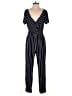 Express Stripes Black Jumpsuit Size M - photo 1