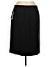 Le Suit Separates 100% Polyester Solid Black Casual Skirt Size 8 - photo 2