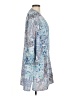 Passport 100% Polyester Paisley Blue Casual Dress Size M - photo 4