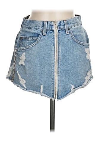 Carmar Denim Skirt (view 1)