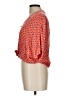 Sim & Sam 100% Rayon Orange 3/4 Sleeve Blouse Size L - photo 5