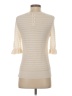 Hinge 100% Cotton Ivory Pullover Sweater Size S - photo 2