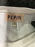 Pepin 100% Cotton Ivory Short Sleeve Top Size S - photo 7
